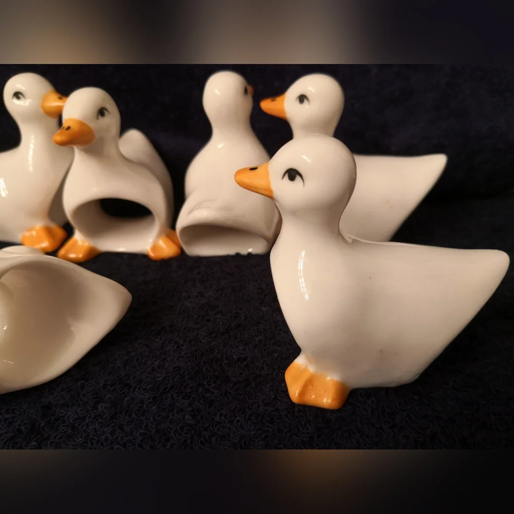 SALE Duck Napkin Rings - Picture 5 of 16